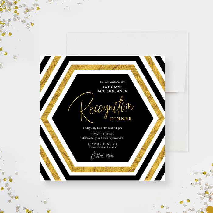 Recognition Dinner Invitation Template, Awards Night Invites Digital Download, Employee Appreciation Dinner Invitations Printable Template, Business Party Digital File