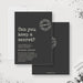 Top secret spy birthday invitation template with a confidential stamp and editable event details-front-back