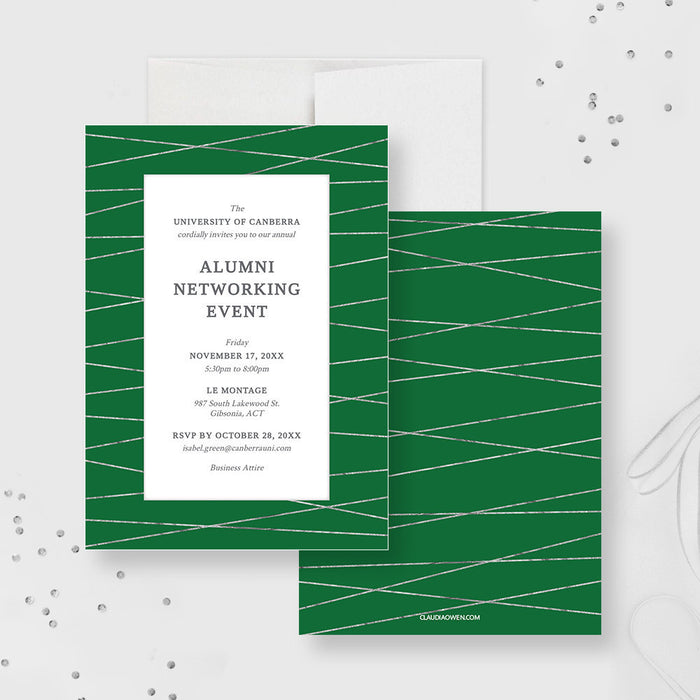 Corporate Party Invitation Edit Yourself Template, Business Printable Digital Download, Corporate Professional Event Editable Invitation