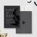Save the Date Printable Card, Death Birthday Party Edit Yourself Template, RIP 20&#39;s 30th Halloween Birthday Digital Download