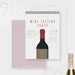 Wine Birthday Tasting Party Invitation, Red Wine Degustation Wine And Dine Happy Hour, Wine Lover Bachelorette Wine And Cheese Wedding