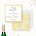 Pop The Champagne 21st Birthday Party Invitation, 18th 30th 40th 50th Champagne Birthday, Drinks Invitation Sparkling Wine Alcohol