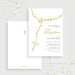 Baptism Invitation Edit Yourself Template, Confirmation Christening Printable Digital Download, Religious Church Rosary Editable Template