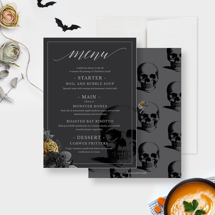 Death to my 20s Birthday Invitation Bundle, Funeral for my Youth Editable Template Set, RIP 20s 30s 40s, Obituary Welcome Sign Menu Cards