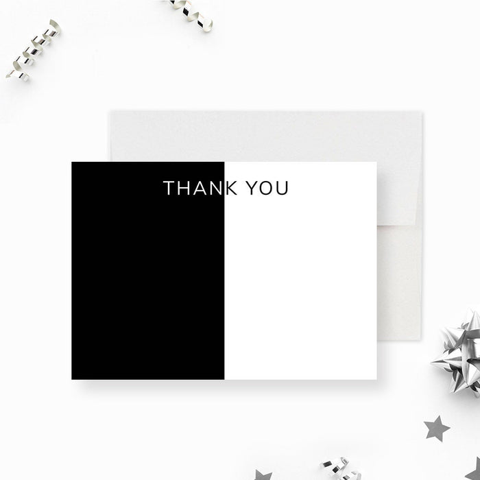 Black and White Party Invitation Matching Set, Editable Menu Cards, Printable Thank You Gift Tags, Welcome Sign Template, Program of Events
