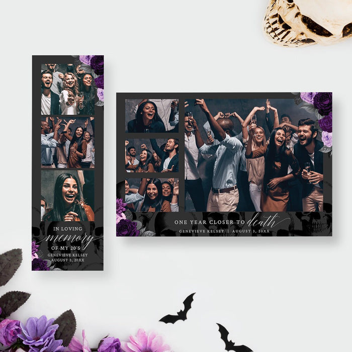Funeral for my Youth Birthday Party Invitation Set Template, RIP 20s 30s 40s, rip Twenties Obituary Welcome Sign Gift Tag Take a Shot Bundle