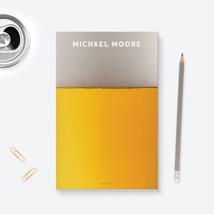 Personalized Beer Lover Notepad, Unique Beer Gift for Dad, Stationery for Men Gift for Men, Custom Stationary Fathers Day Gift
